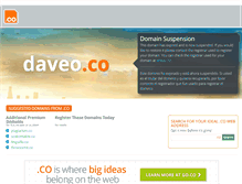 Tablet Screenshot of daveo.co